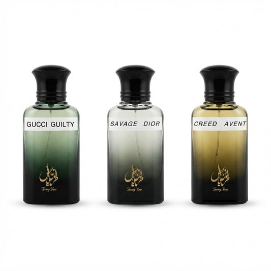 Oil Based Perfumes GUCCI GUILTY + CREED AVENTUS + DIOR SAUVAGE (All Three in One Bundle)