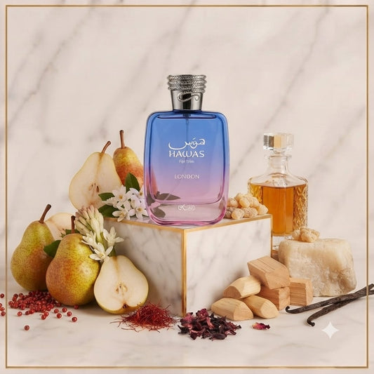 Rasasi Hawas London for Him Eau de Parfum.