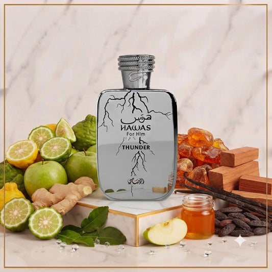 Rasasi Hawas for Him Thunder Eau de Parfum.
