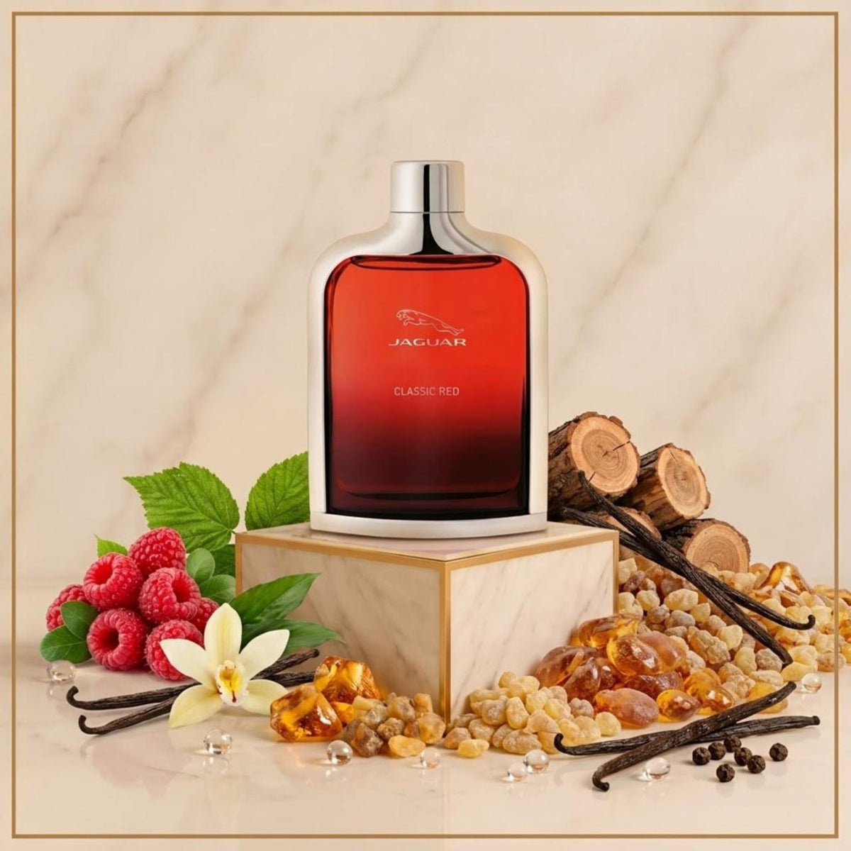 Jaguar Classic Red Eau de Toilette Vaporisateur Natural Spray.