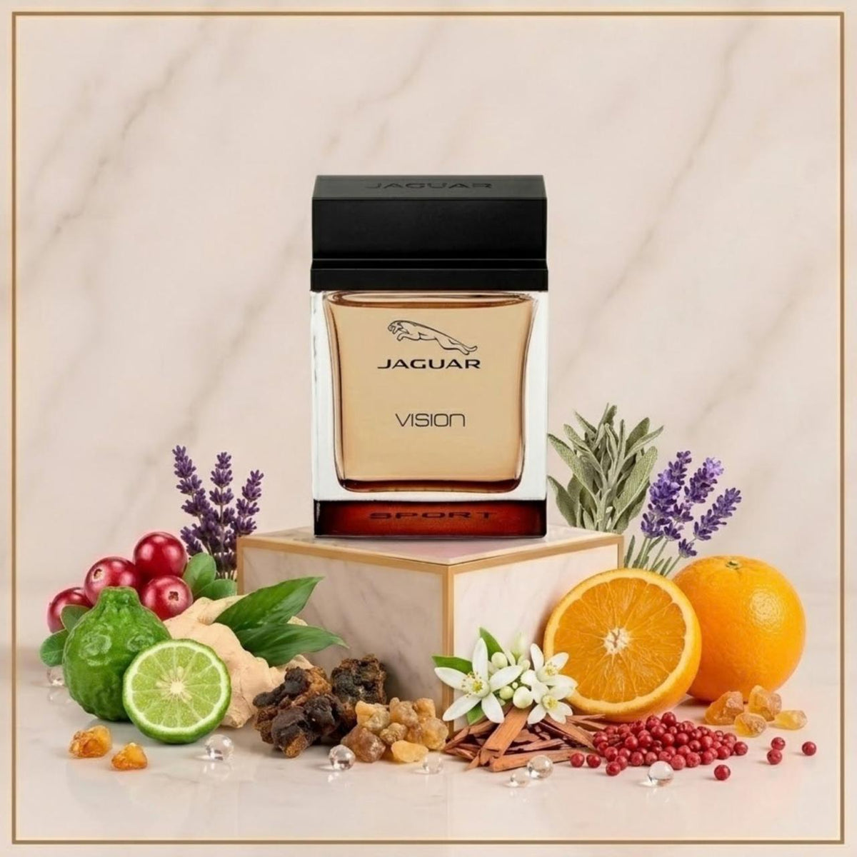 Jaguar Vision Sport Eau de Toilette Spray for Men.