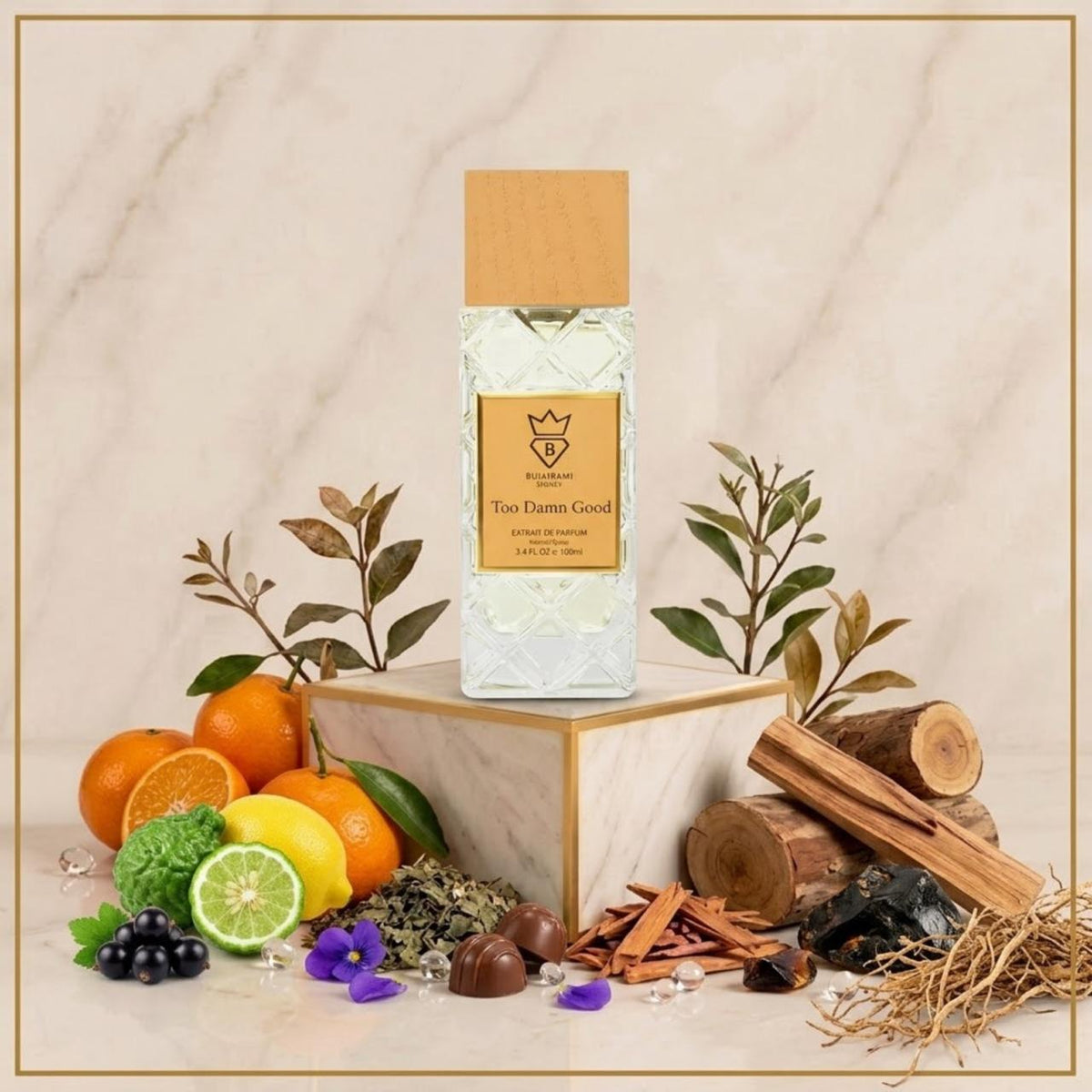 Bujairami Too Damn Good Extrait de Parfum.