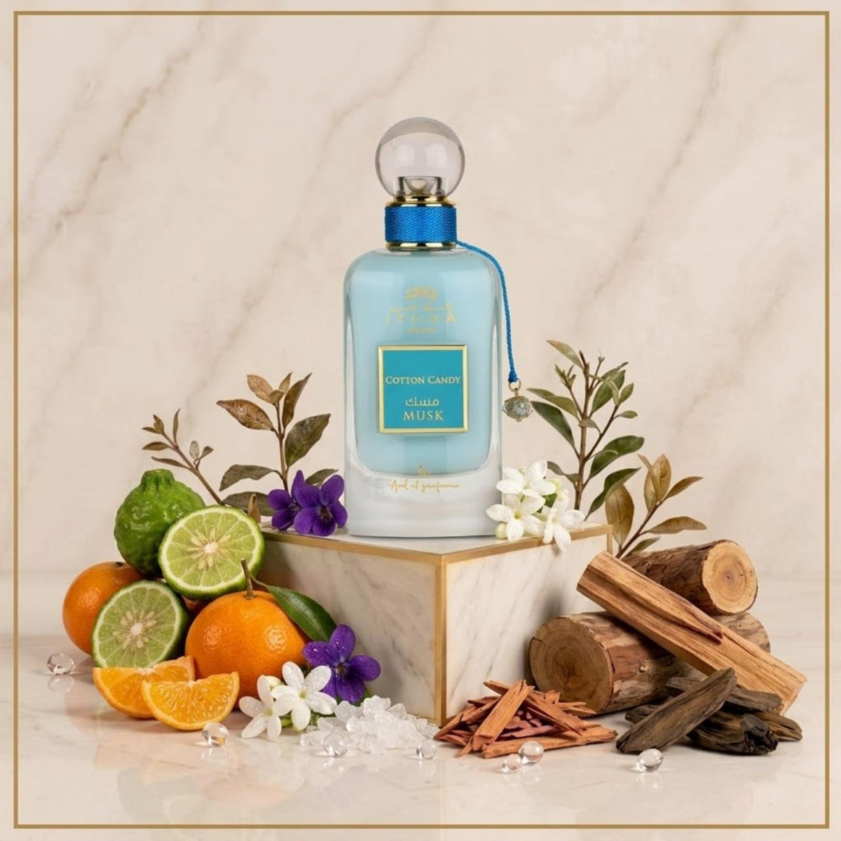Ard Al Zaafaran Ithra Dubai Cotton Candy Musk Eau De Parfum.