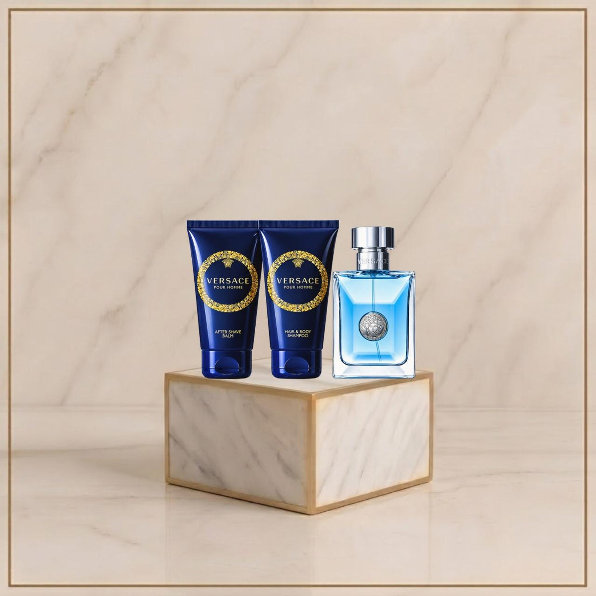 Versace Pour Homme 3-Piece Gift Set.