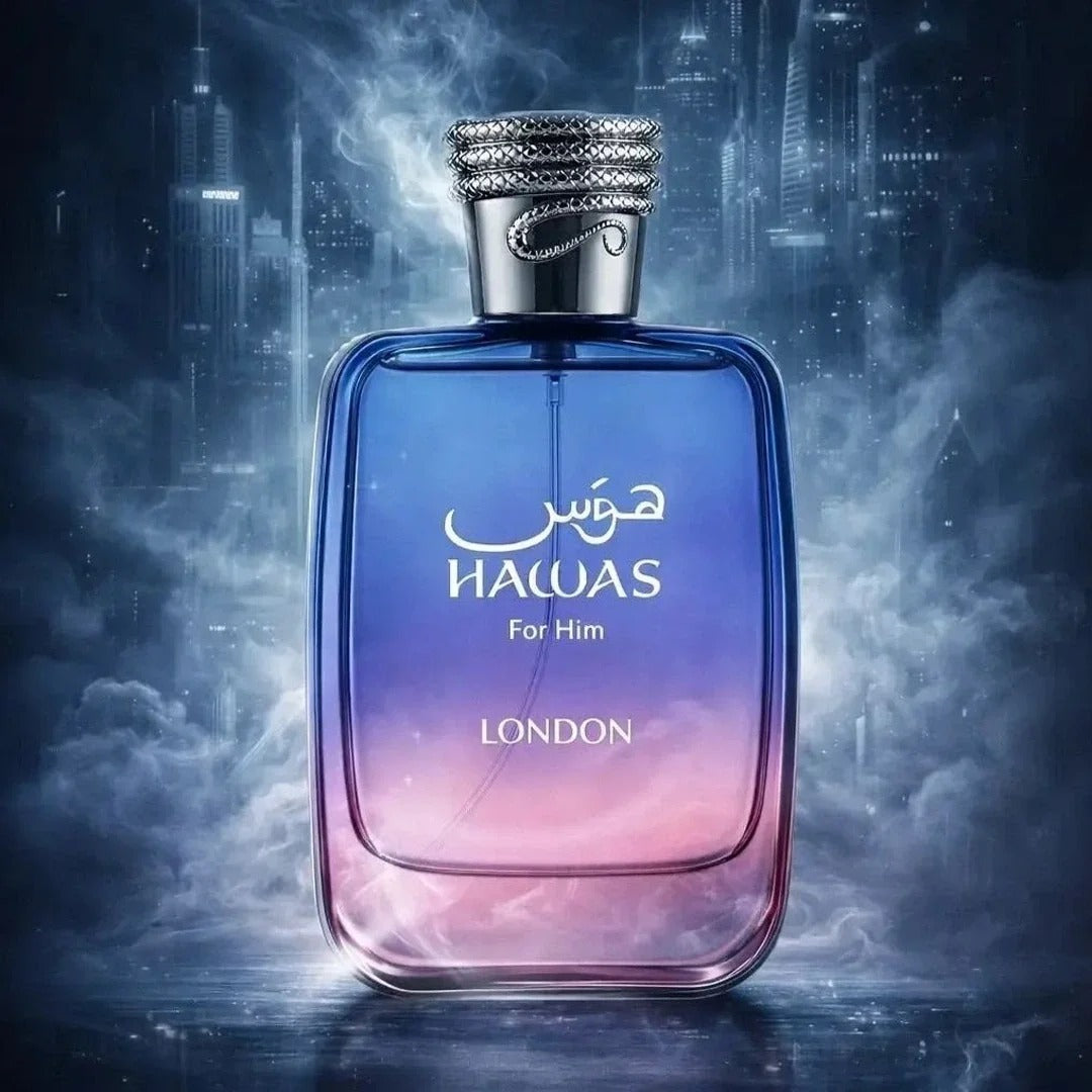 Rasasi Hawas London for Him Eau de Parfum.
