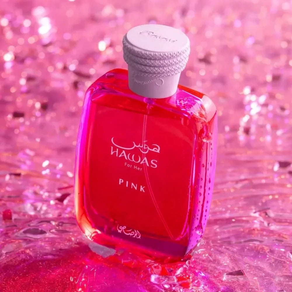 Rasasi Hawas Pink for Her Eau de Parfum.