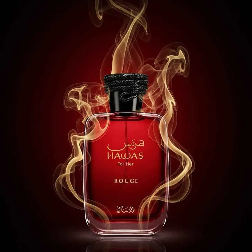 Rasasi Hawas Rouge for Her Eau de Parfum.