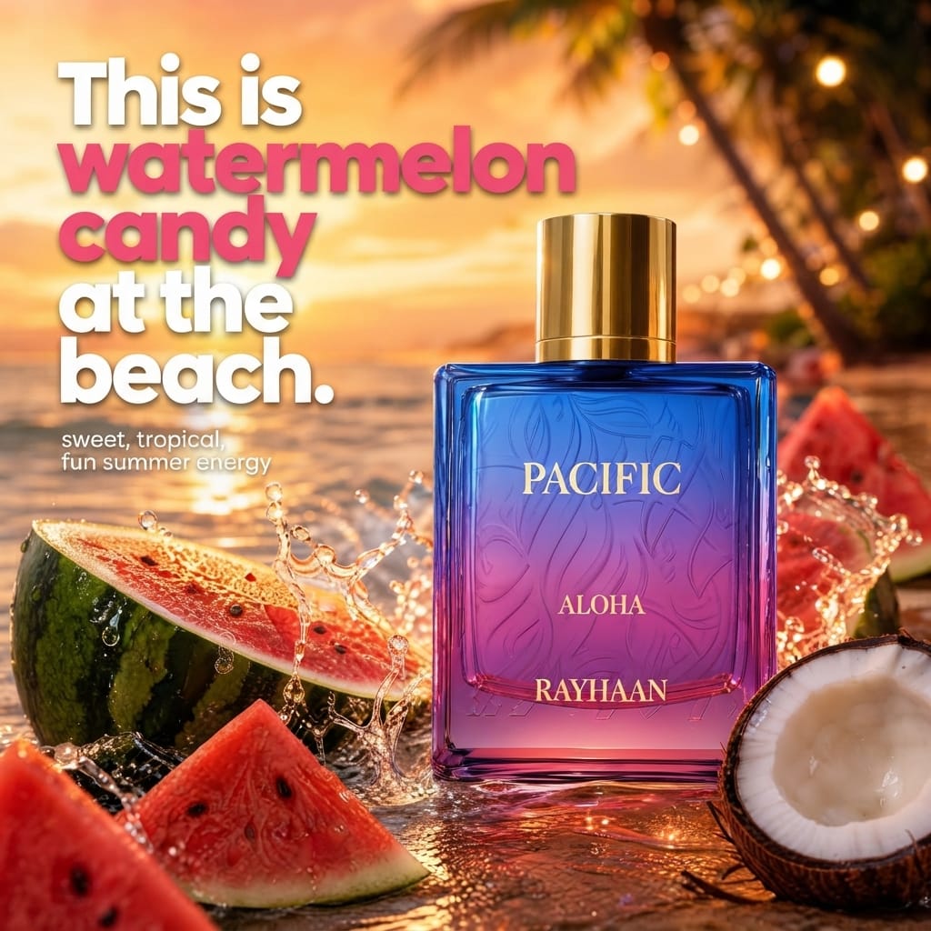 Rayhaan Pacific Aloha Eau de Parfum.