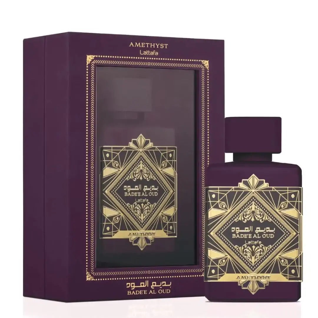 Lattafa Bade'e Al Oud Amethyst Eau de Parfum.