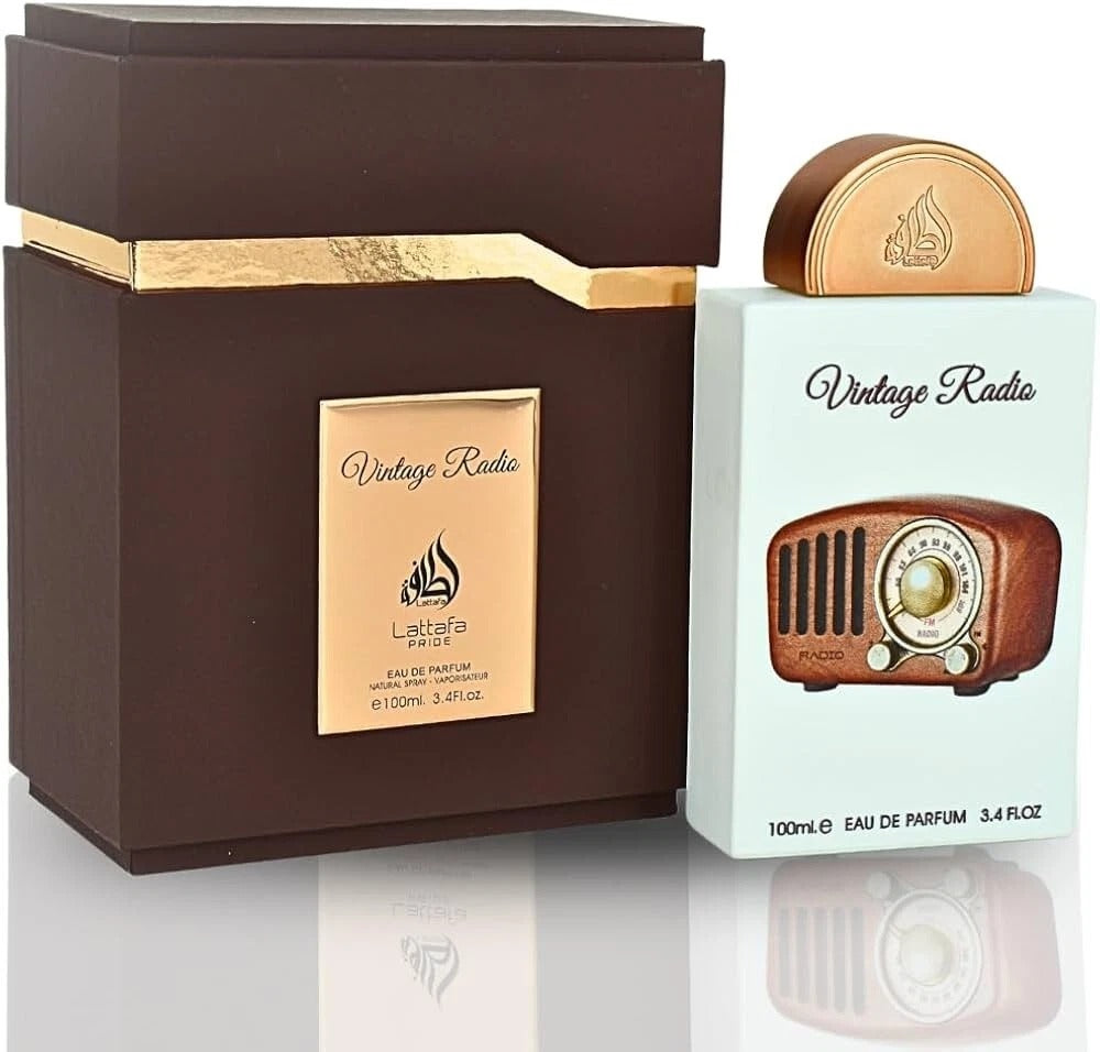 Lattafa Pride Vintage Radio Eau De Parfum.