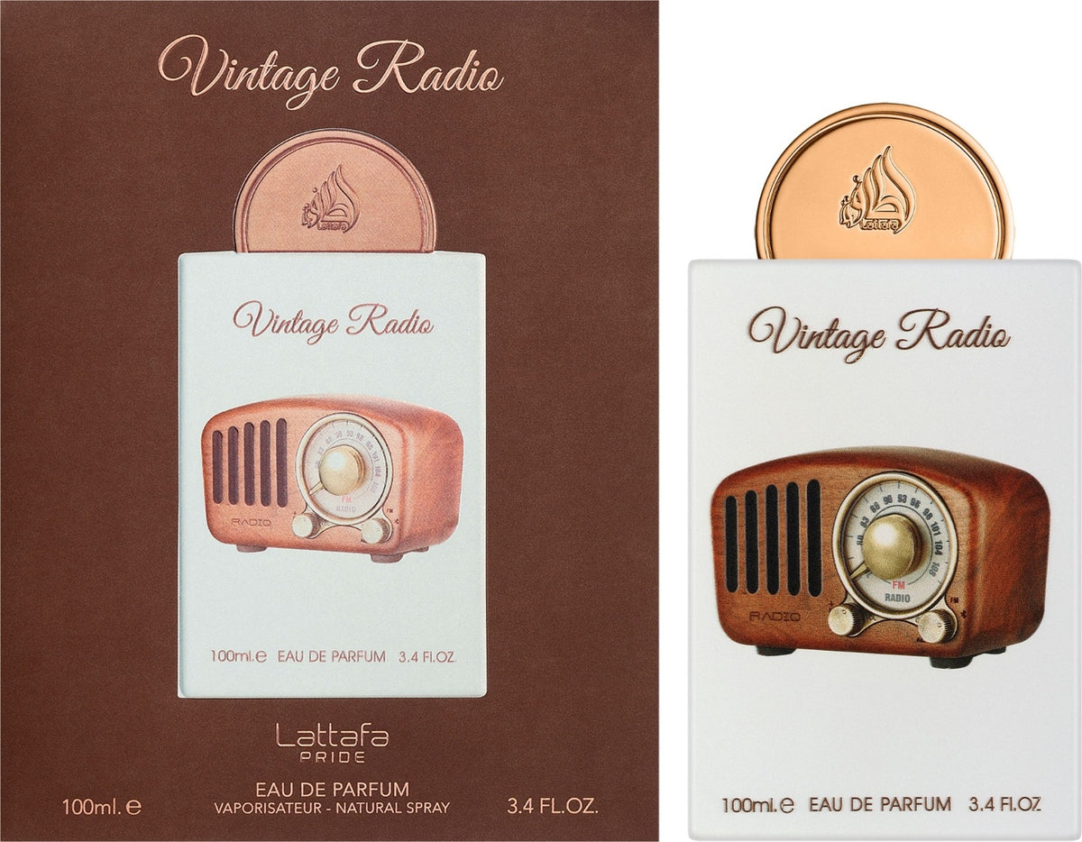 Lattafa Pride Vintage Radio Eau De Parfum.