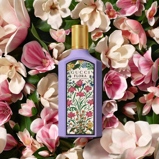 Gucci Flora Gorgeous Magnolia Eau de Parfum.