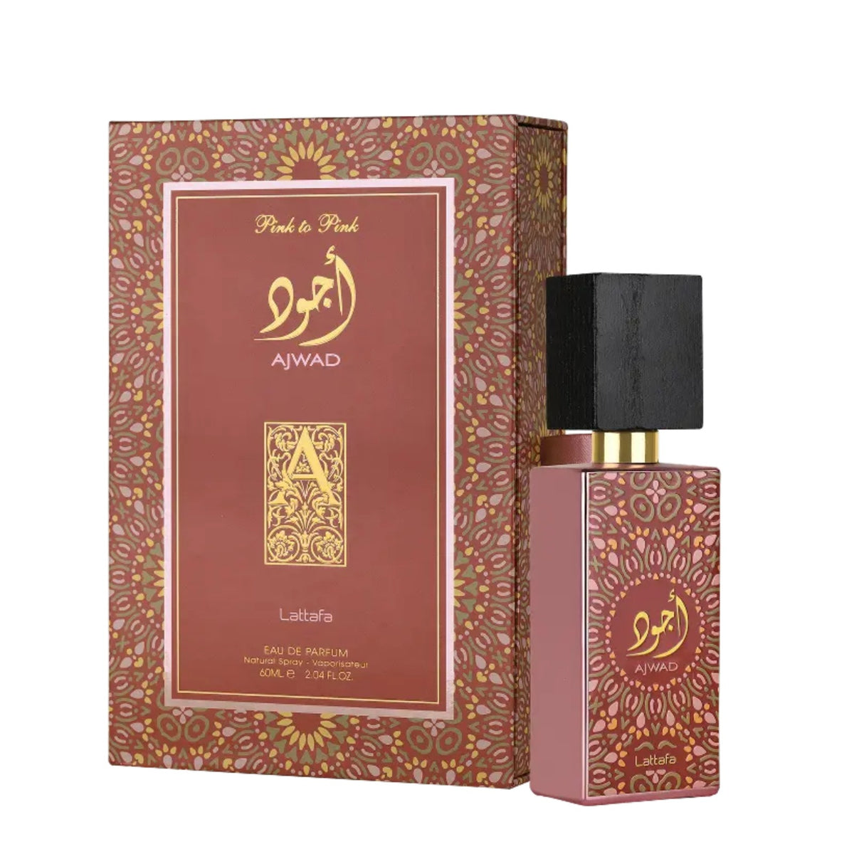 Lattafa Ajwad Pink to Pink Eau de Parfum.