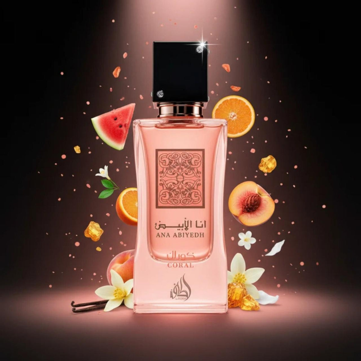 Lattafa Ana Abiyedh Coral Eau de Parfum.