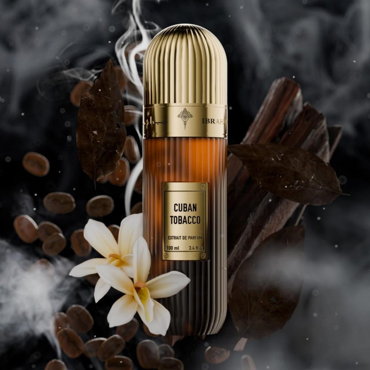 Ibraheem Al-Qurashi Cuban Tobacco Extrait de Parfum.