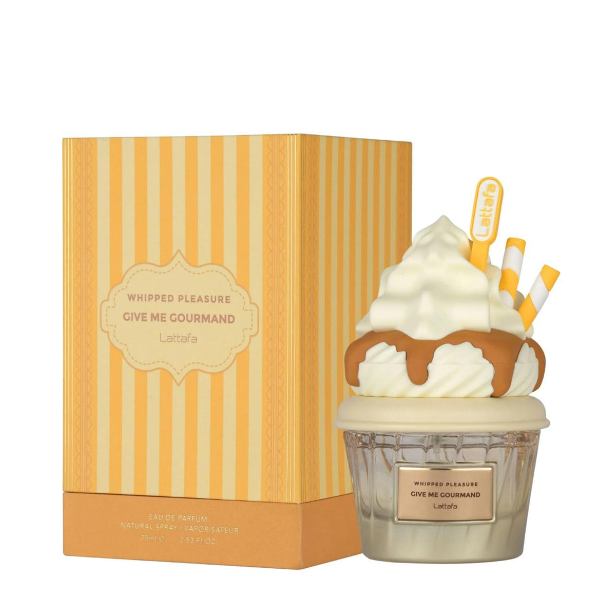 Lattafa Give Me Gourmand Whipped Pleasure Eau de Parfum.