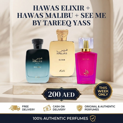 HAWAS ELIXIR | HAWAS MALIBU | SEE ME BY TAREEQ YASS