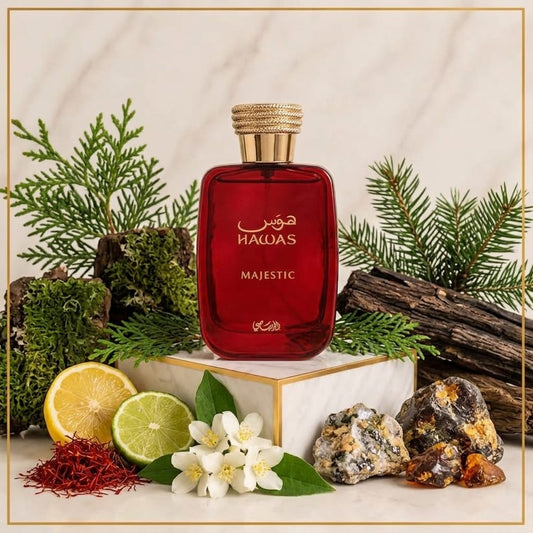 Rasasi Hawas Majestic Eau de Parfum.