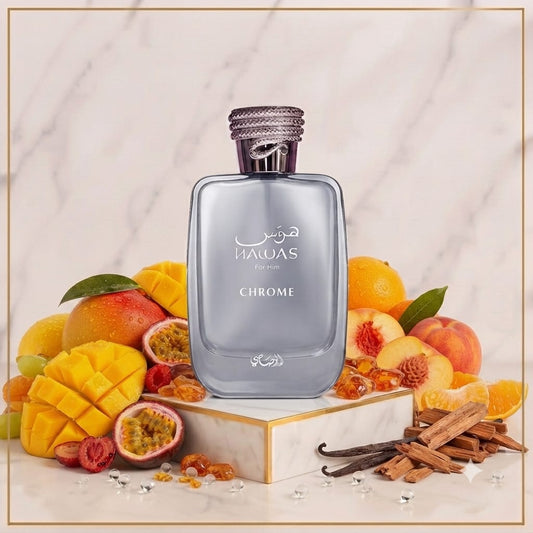 Rasasi Hawas For Him Chrome Eau de Parfum.