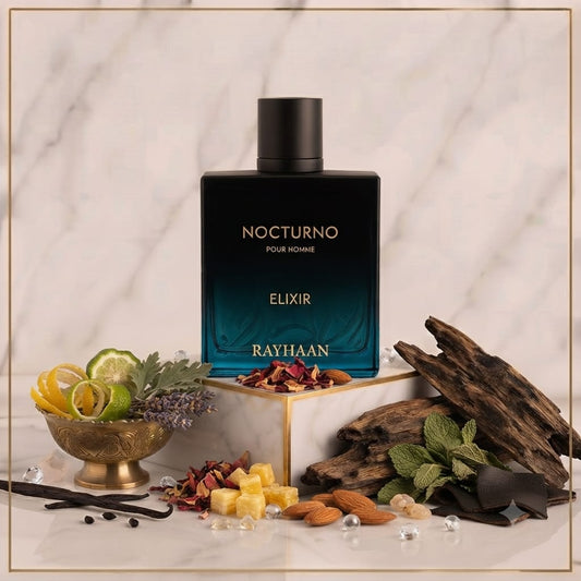 Rayhaan Nocturno Pour Homme Elixir Eau De Parfum.