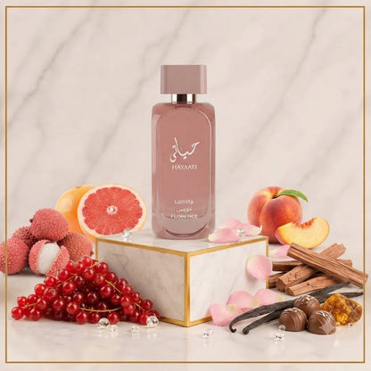 Lattafa Hayaati Florence Eau de Parfum.