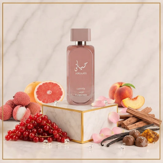 Lattafa Hayaati Florence Eau de Parfum.