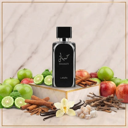 Lattafa Hayaati Eau de Parfum.