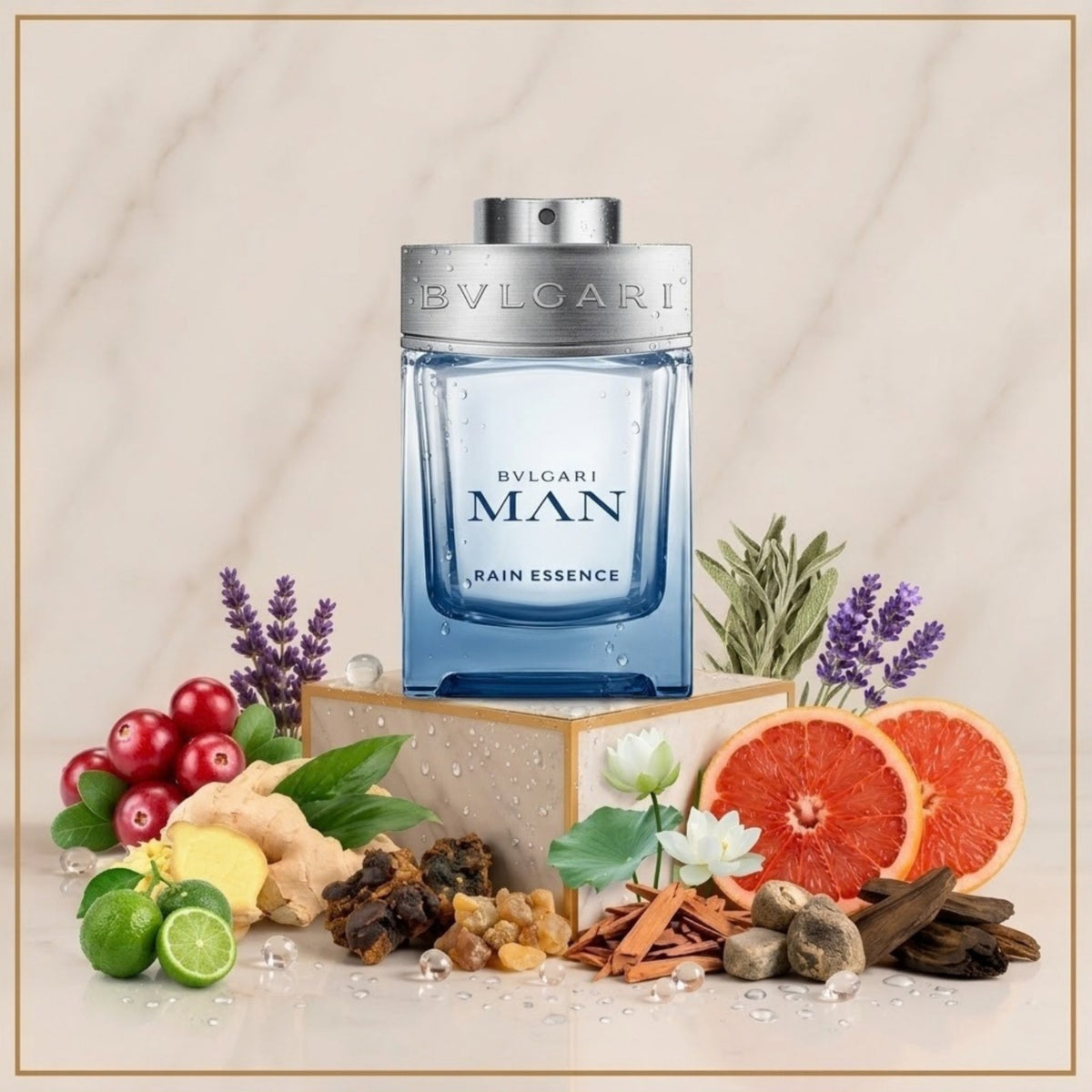 Bvlgari Man Rain Essence Eau de Parfum.