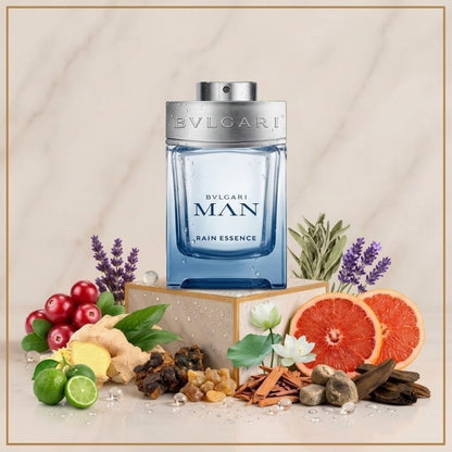 Bvlgari Man Rain Essence Eau de Parfum.