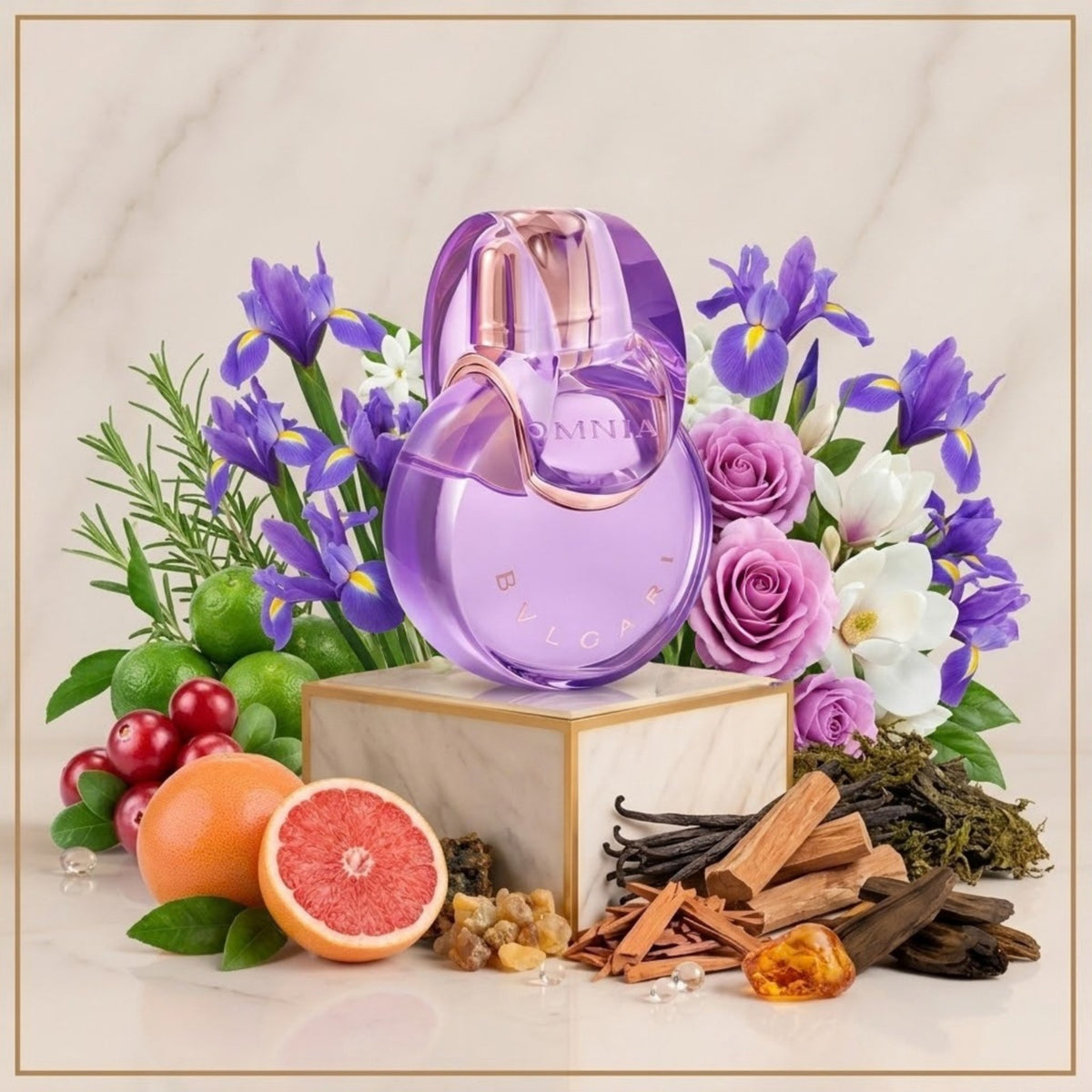 Bvlgari Omnia Amethyste Eau de Toilette.