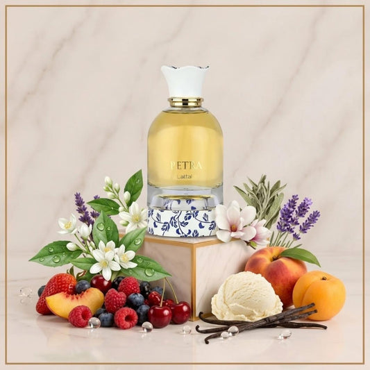 Lattafa Petra Eau de Parfum.