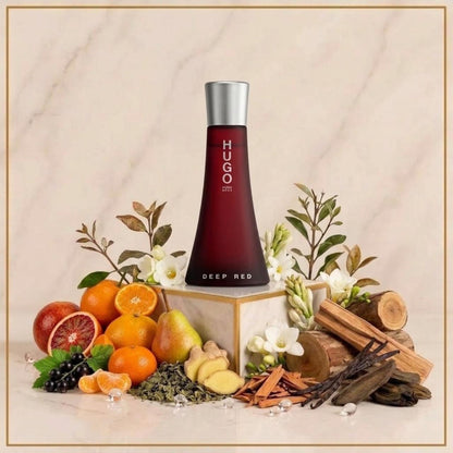 Hugo Boss HUGO Deep Red Eau de Parfum for Women.