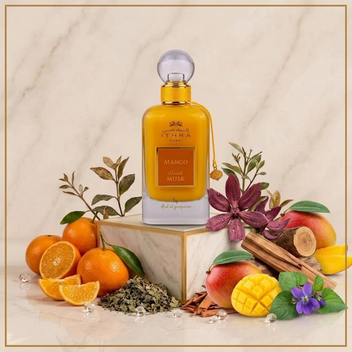 Ard Al Zaafaran Ithra Dubai Musk Mango Eau de Parfum.