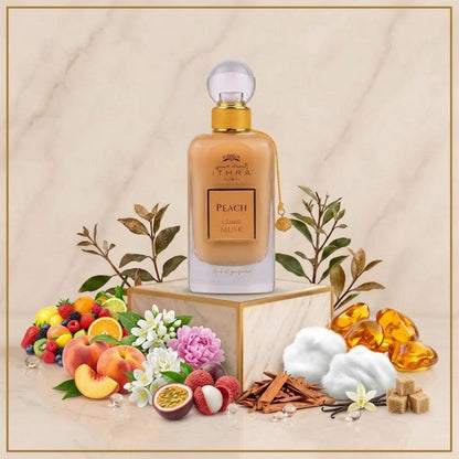 Ard Al Zaafaran Ithra Dubai Musk Peach Eau de Parfum.