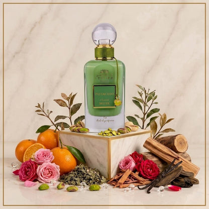 Ard Al Zaafaran Ithra Dubai Musk Pistachio Eau de Parfum.