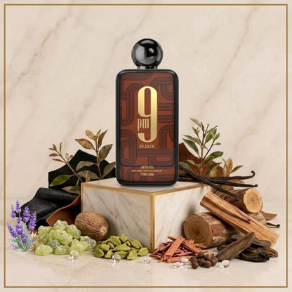 Afnan 9PM Elixir Parfum Intense.
