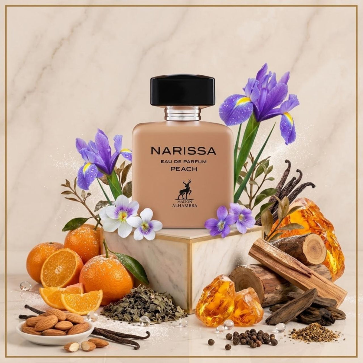 Maison Alhambra Narissa Peach Eau De Parfum.