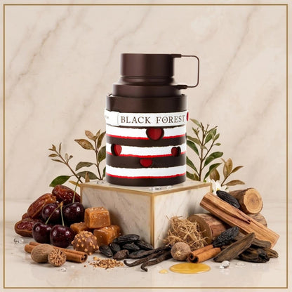 Armaf Odyssey Black Forest Dessert Edition Eau de Parfum.
