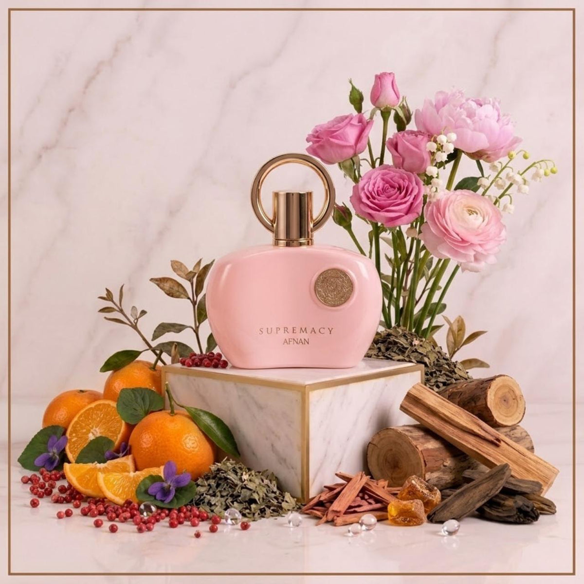 Afnan Supremacy Pink Pour Femme Eau de Parfum.