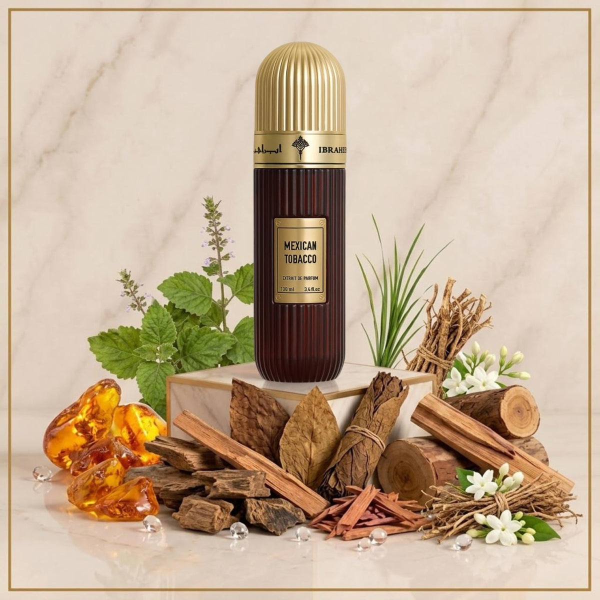 Ibraheem Al-Qurashi Mexican Tobacco Extrait de Parfum.