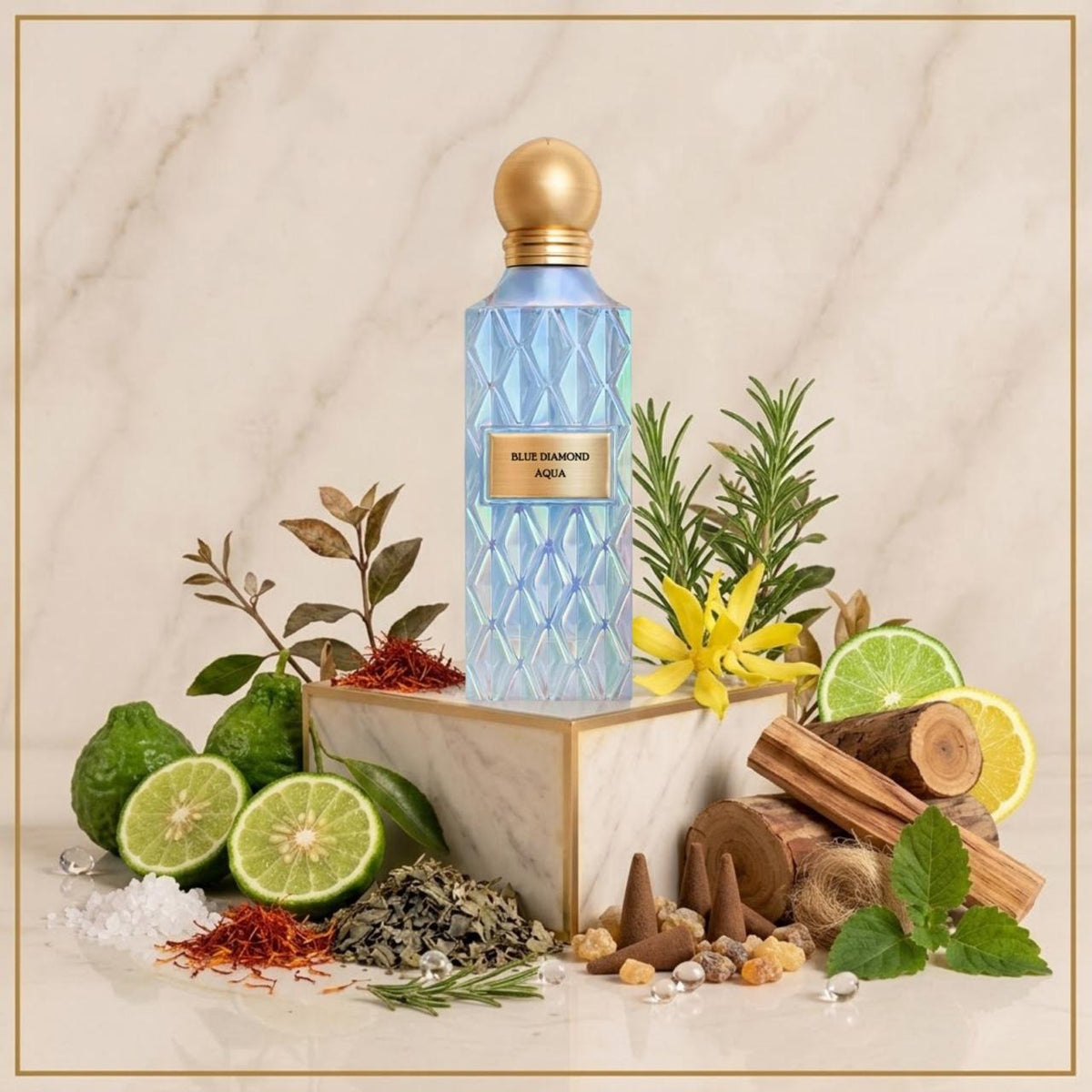 IBRAQ Blue Diamond Aqua Eau De Parfum.