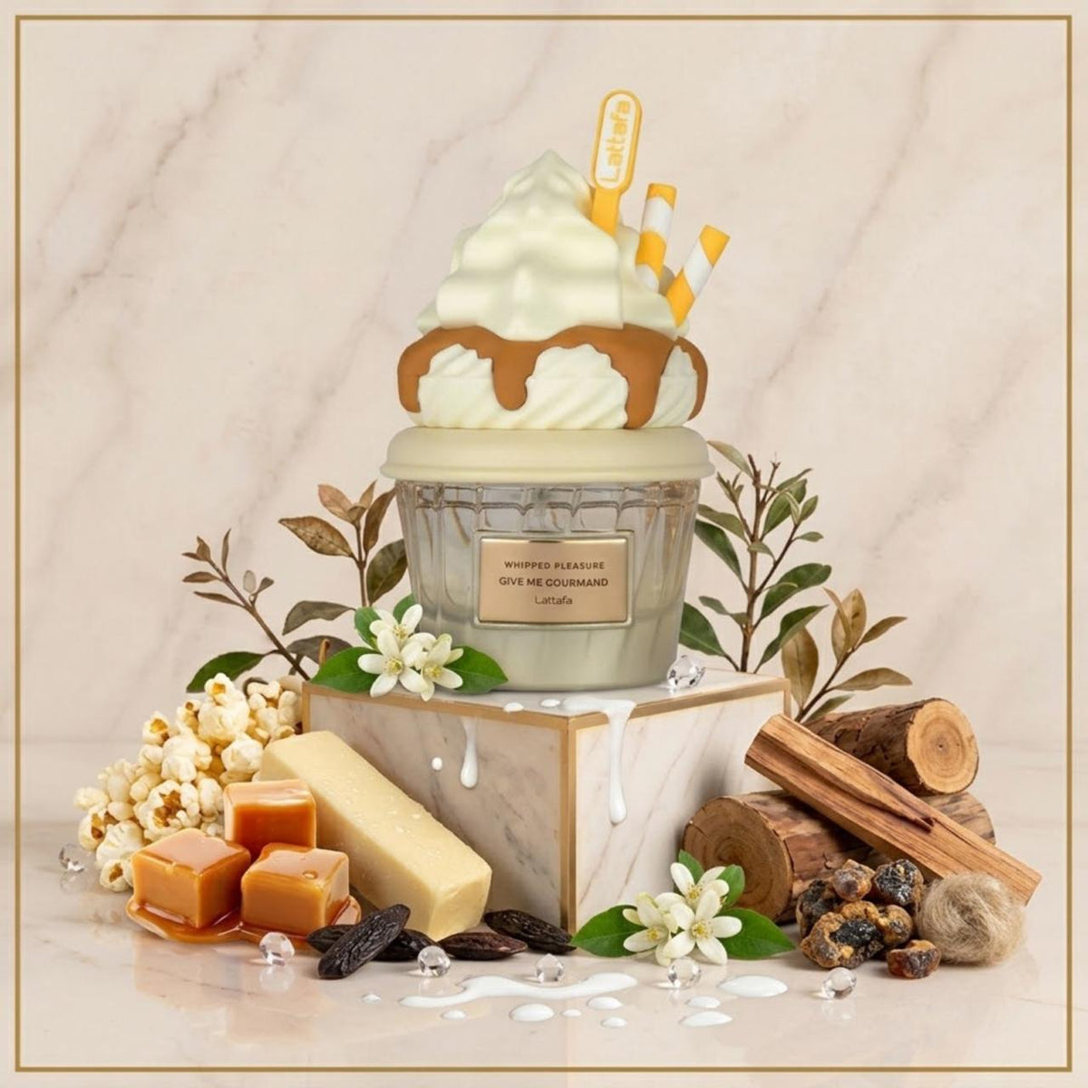 Lattafa Give Me Gourmand Whipped Pleasure Eau de Parfum.