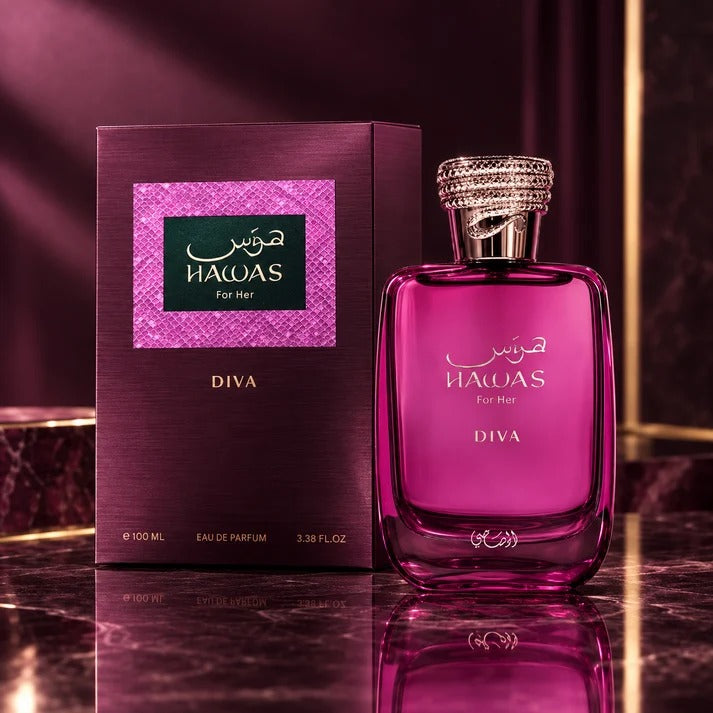 Rasasi Hawas Diva for Her Eau de Parfum.