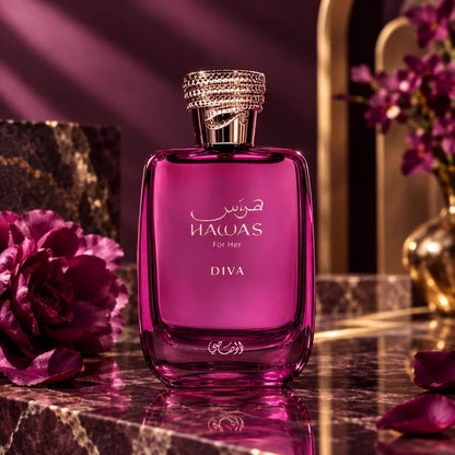 Rasasi Hawas Diva for Her Eau de Parfum.