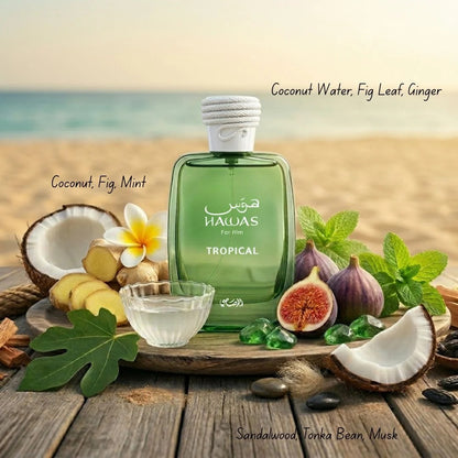 Rasasi Hawas Tropical For Him Eau de Parfum.