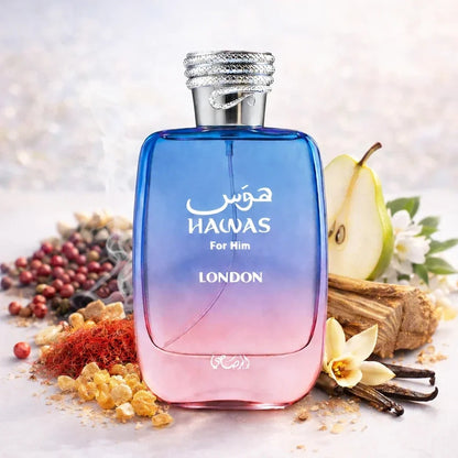 Rasasi Hawas London for Him Eau de Parfum.