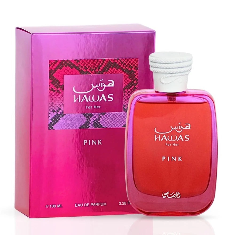 Rasasi Hawas Pink for Her Eau de Parfum.