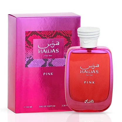 Rasasi Hawas Pink for Her Eau de Parfum.