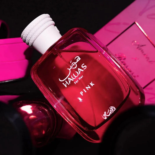 Rasasi Hawas Pink for Her Eau de Parfum.
