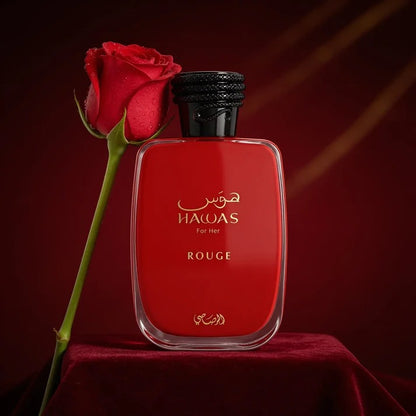 Rasasi Hawas Rouge for Her Eau de Parfum.